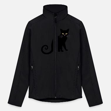 Black cat silhouette Jackets | Unique Designs | Spreadshirt