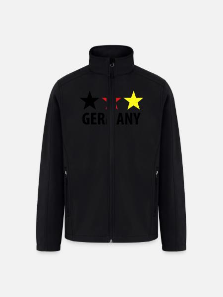 germany - Men’s Soft Shell Jacket - black