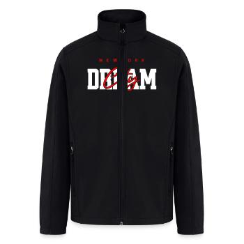NYC Dreamscape - Men’s Soft Shell Jacket - black - Front