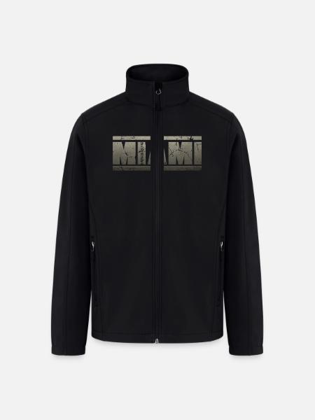 Miami - Men’s Soft Shell Jacket - black