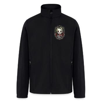 scary doll - Men’s Soft Shell Jacket - black - Front