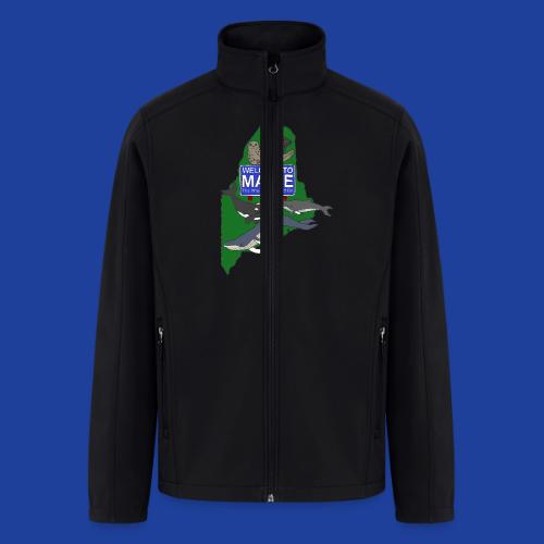 Color Welcome (Front) MMoME.org (Back) - Men’s Soft Shell Jacket