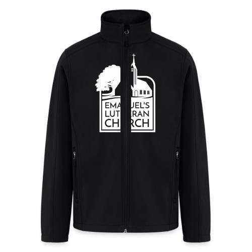 Single Vertical white2 - Men’s Soft Shell Jacket