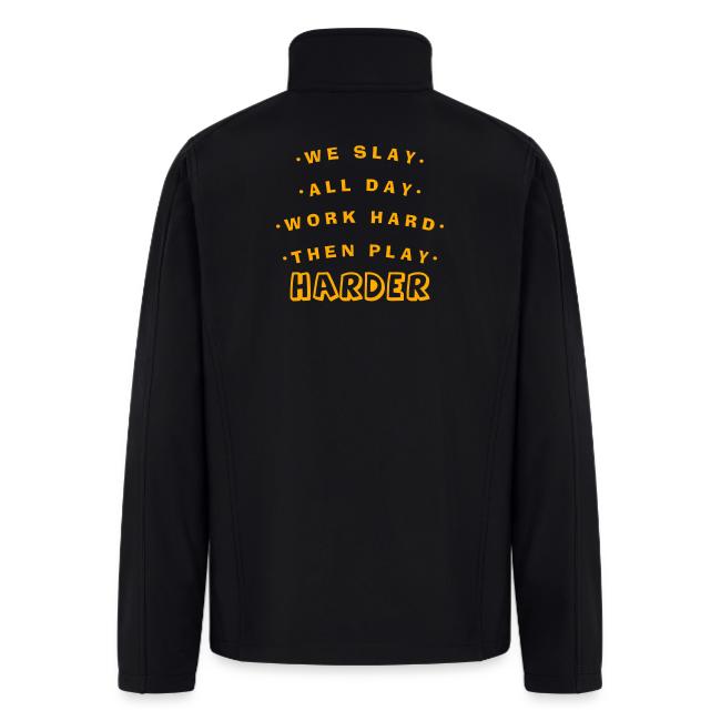 We Slay All Day Shiny Shirt Metallic Silver & Gold