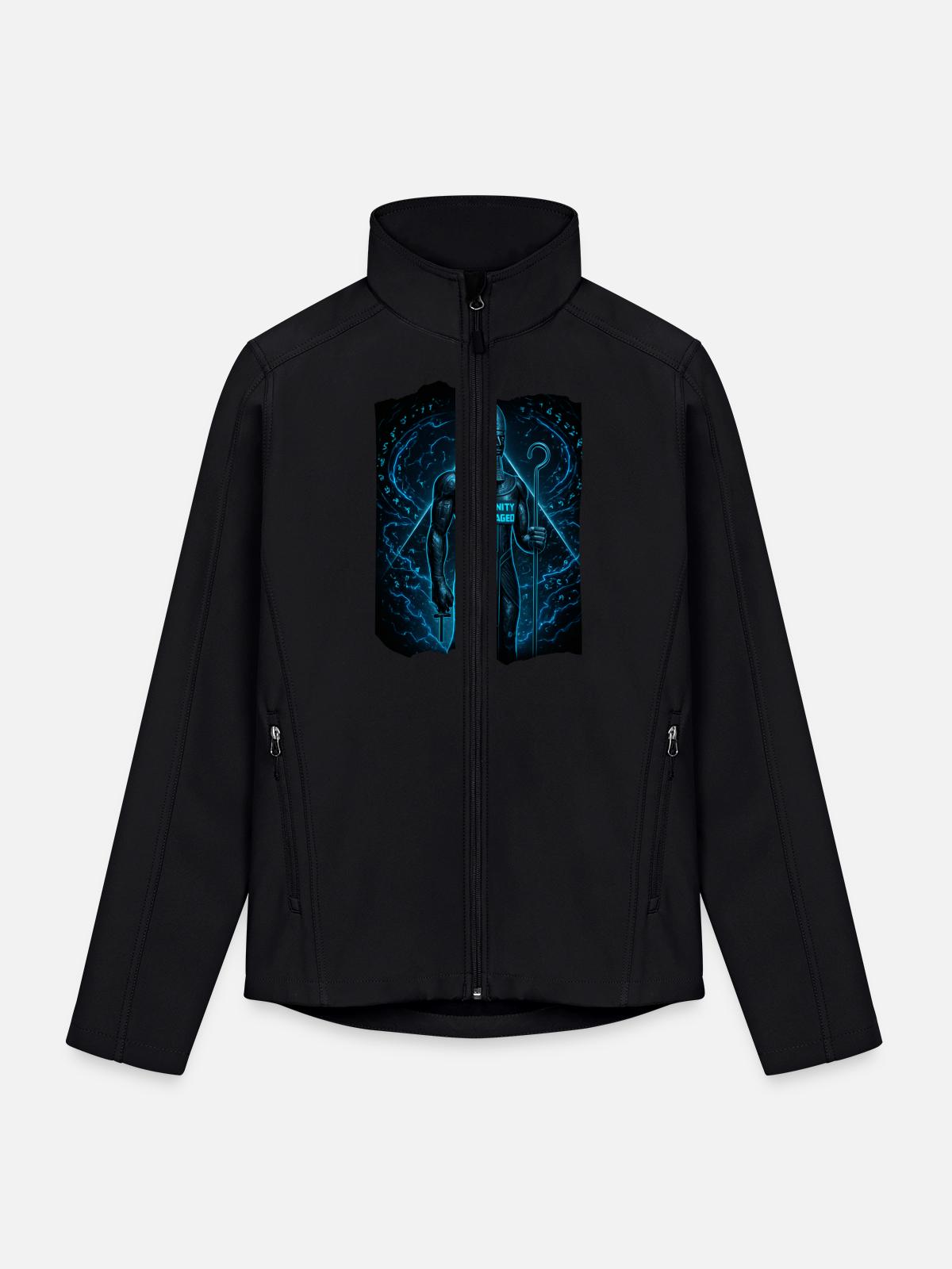 Osiris Code - Men’s Soft Shell Jacket - black - Front