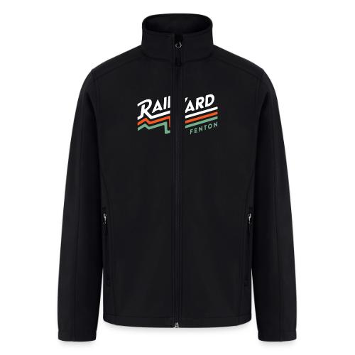 White/Color Railyard Logo - Men’s Soft Shell Jacket