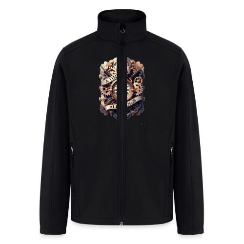 Ornate Clockwork T-Shirt - Men’s Soft Shell Jacket