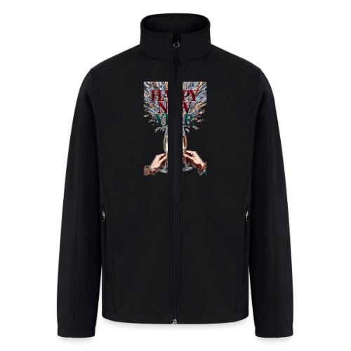 Toasting Hands T-Shirt Confetti Shower Premium - Men’s Soft Shell Jacket