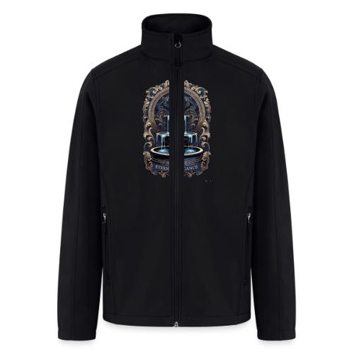 Gilded Baroque Fountain T-Shirt - Men’s Soft Shell Jacket
