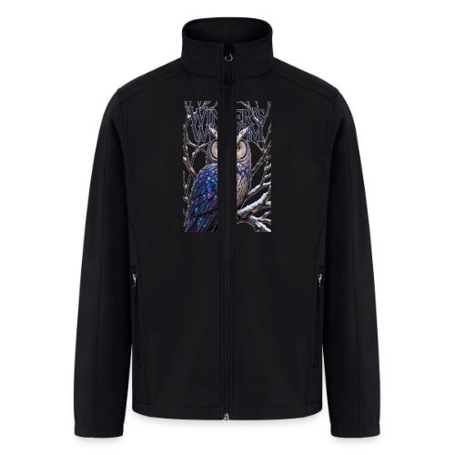 Crystalized Forest Owl T-Shirt - Men’s Soft Shell Jacket