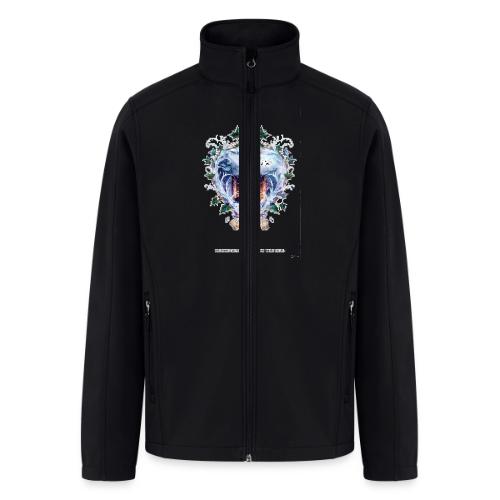 Imbolc Candle Veil T-Shirt | Veiled Rebirth - Men’s Soft Shell Jacket