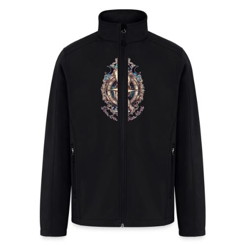 You Are My True North Celestial Compass T-Shirt - Men’s Soft Shell Jacket