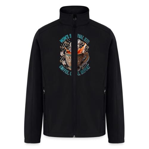 Mom's Survival Kit Tee | Coffee Chaos - Men’s Soft Shell Jacket