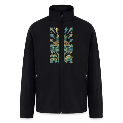 Backseat Driver T Shirt, Funny Dad Gift - Men’s Soft Shell Jacket