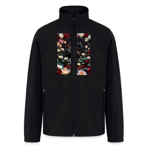 Year of the Horse Harmony T Shirt, Lunar New Year - Men’s Soft Shell Jacket