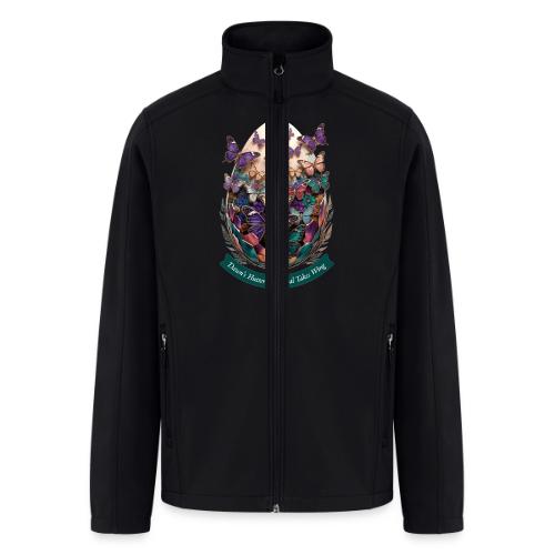 Easter Dawn's Flutter Butterfly T Shirt, Gift - Men’s Soft Shell Jacket