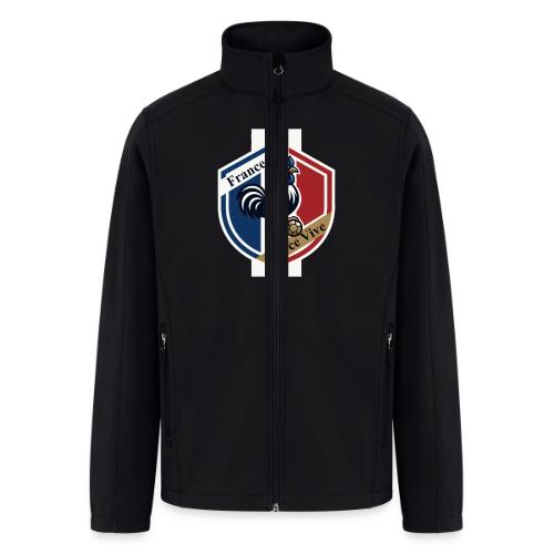 France Rooster T-Shirt, Bleu-Blanc-Rouge gift - Men’s Soft Shell Jacket