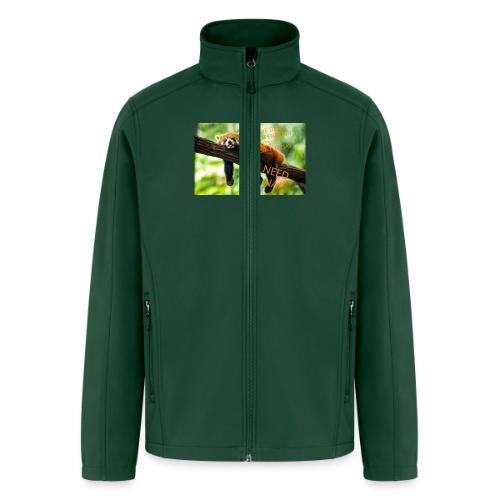 Fox napping meme - Men’s Soft Shell Jacket