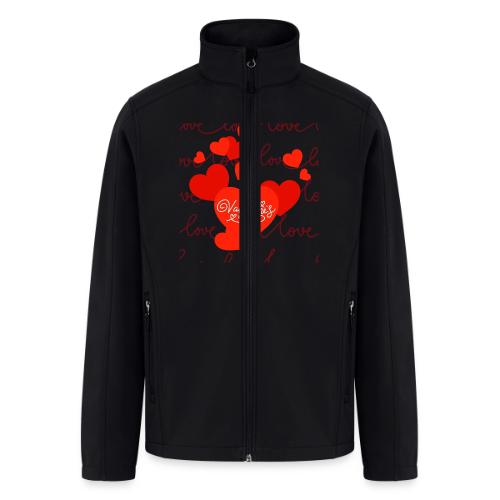 Valentine's Day Designs, Valentine's Day Gifts - Men’s Soft Shell Jacket