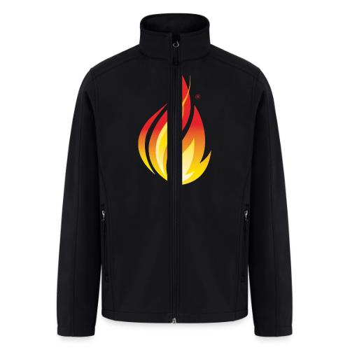 HL7 FHIR Flame Logo - Men’s Soft Shell Jacket