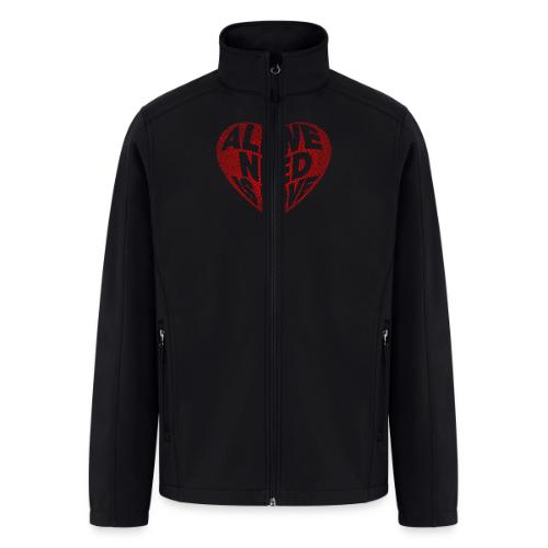 All We Need is Love in Heart - Men’s Soft Shell Jacket