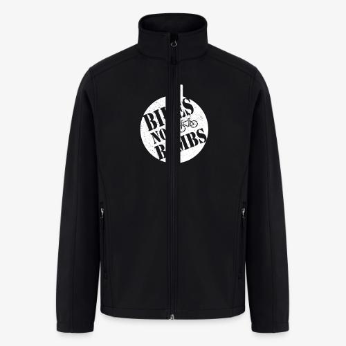 Bikes Not Bombs - Men’s Soft Shell Jacket
