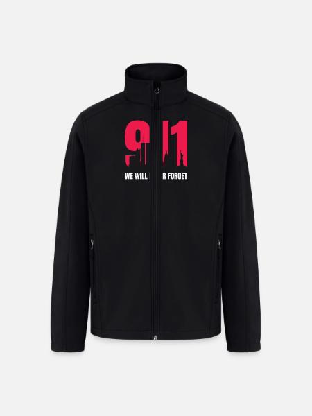 9/11 - Men’s Soft Shell Jacket - black