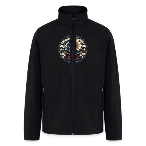 Ornate Phonograph T-Shirt - Men’s Soft Shell Jacket