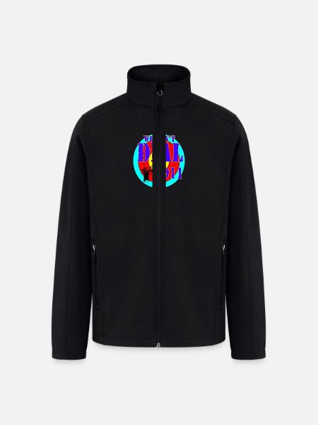 We dont dial 911 - Men’s Soft Shell Jacket - black