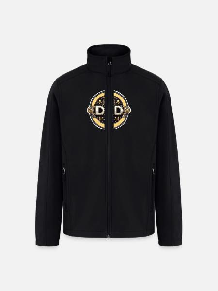 Dad Coin - Men’s Soft Shell Jacket - black