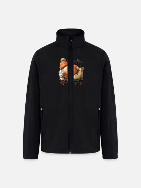 Fall Basics - Men’s Soft Shell Jacket - black
