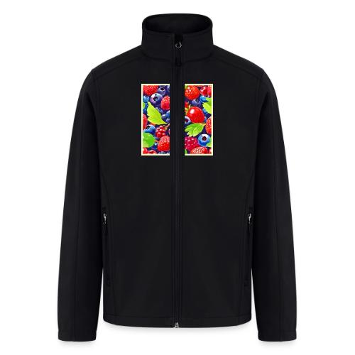 Summer Berry Medley - Men’s Soft Shell Jacket