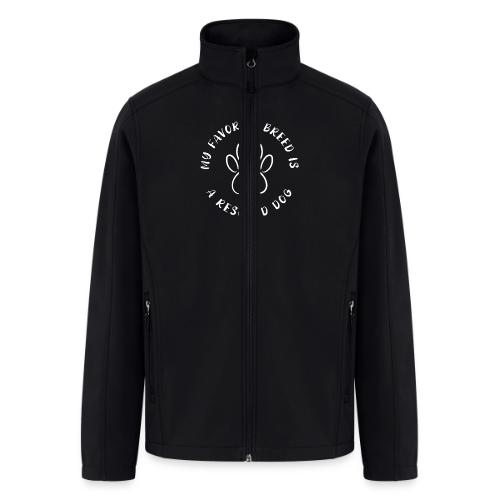 Favorite breed? Rescued dog! - Men’s Soft Shell Jacket
