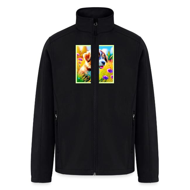 Happy Puppy Meadow Design