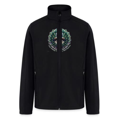 Your Beauty Holds My Soul Peacock Gifts T-Shirt - Men’s Soft Shell Jacket
