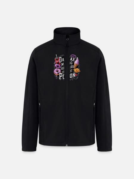 Making Poison Fathers Day - Men’s Soft Shell Jacket - black