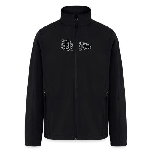DETROIT GUITAR WTTD BLK SLR REG FONT - Men’s Soft Shell Jacket