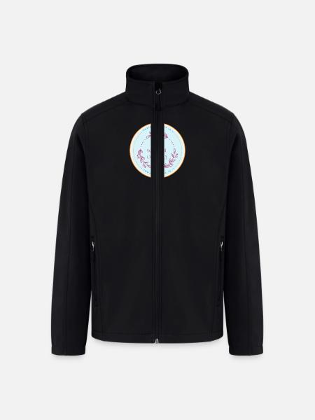 Pray without ceasing - Men’s Soft Shell Jacket - black