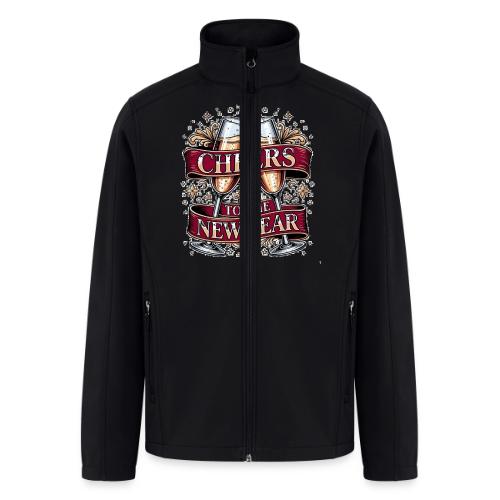 New Year's Champagne T-Shirt - Men’s Soft Shell Jacket