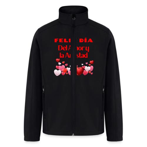 Design Happy Day of Love and Friendship, February. - Men’s Soft Shell Jacket