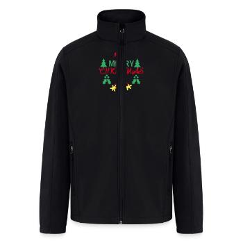 Merry christmas - Men’s Soft Shell Jacket - black - Front