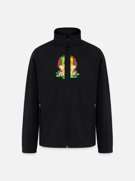 Stay toxic - Men’s Soft Shell Jacket - black