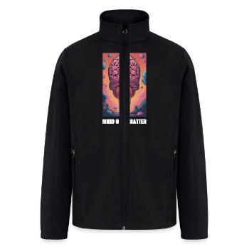 Mind Over Matter - Men’s Soft Shell Jacket - black - Front