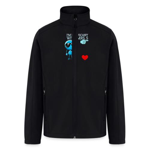 Smoon City_I'm in Tuscany with Mrs. S - Men’s Soft Shell Jacket