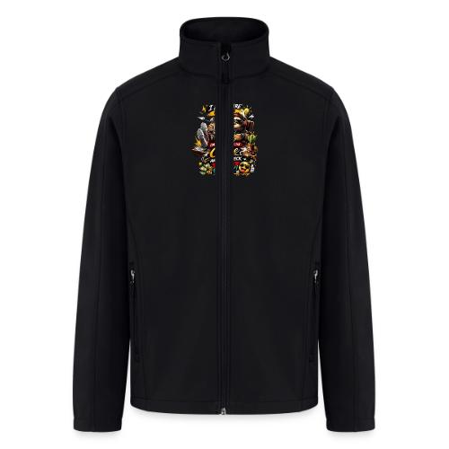 Just Here for Coffee and Paycheck - Men’s Soft Shell Jacket