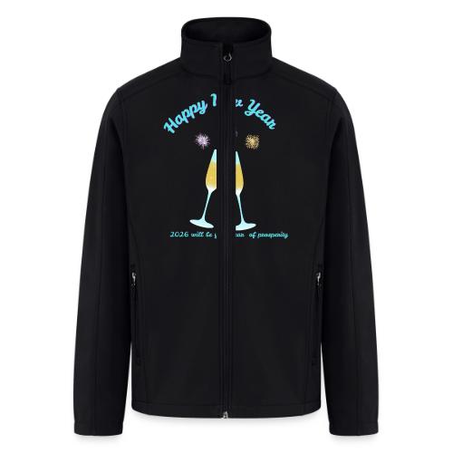 Happy New Year 2026 Prosperity Design - Men’s Soft Shell Jacket