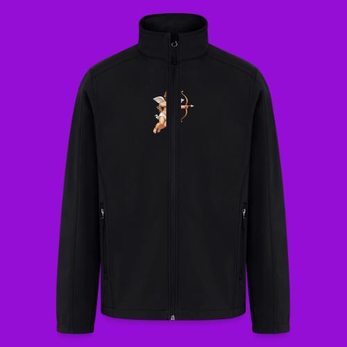 Cupid with twohearts set - Men’s Soft Shell Jacket