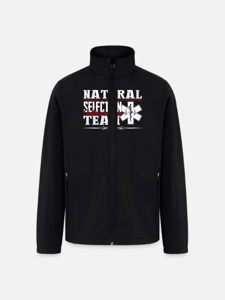 Paramedic Tshirt - Men’s Soft Shell Jacket - black