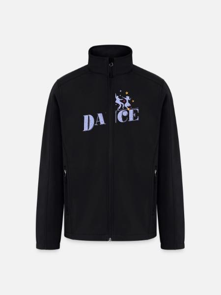 Dancing Couple "Dance - Men’s Soft Shell Jacket - black