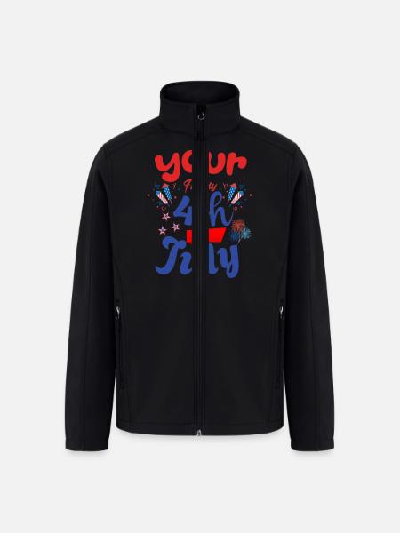 4th Of July - Men’s Soft Shell Jacket - black